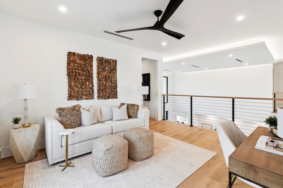 Furnished interior view inside a new home in , West Palm Beach (Image 30).