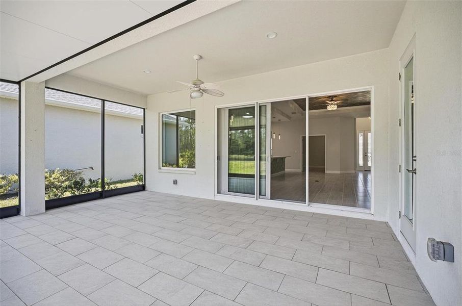 Exterior details and patio area of a home in , Palm Coast (Image 36).