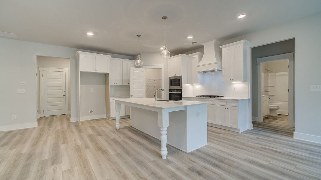 Representative furnished interior of a home built from the Emerson II by DRB Homes in Saddleridge, Senoia (Image 12). Representative furnished interior of a home built from the Emerson II by DRB Homes in Saddleridge, Senoia (Image 12).