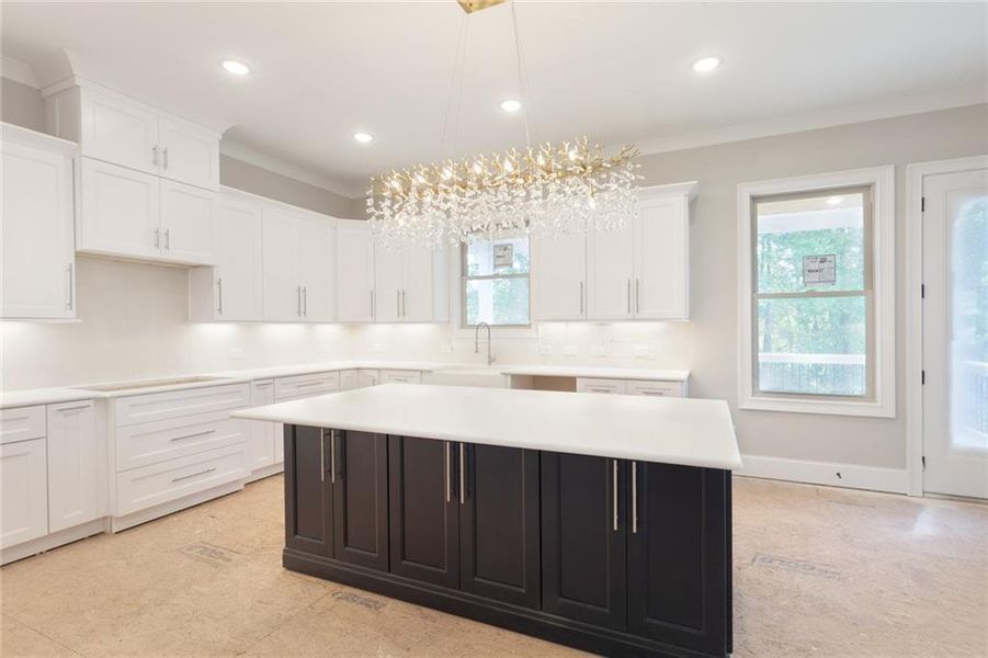 Furnished interior view inside a new home in , Powder Springs (Image 5).