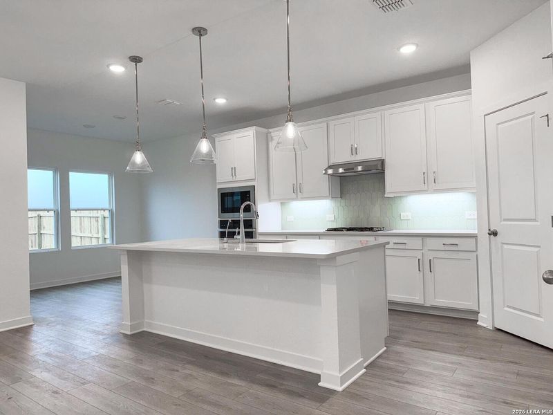 Furnished interior view inside a new home in Cordova Trails, Seguin (Image 5).
