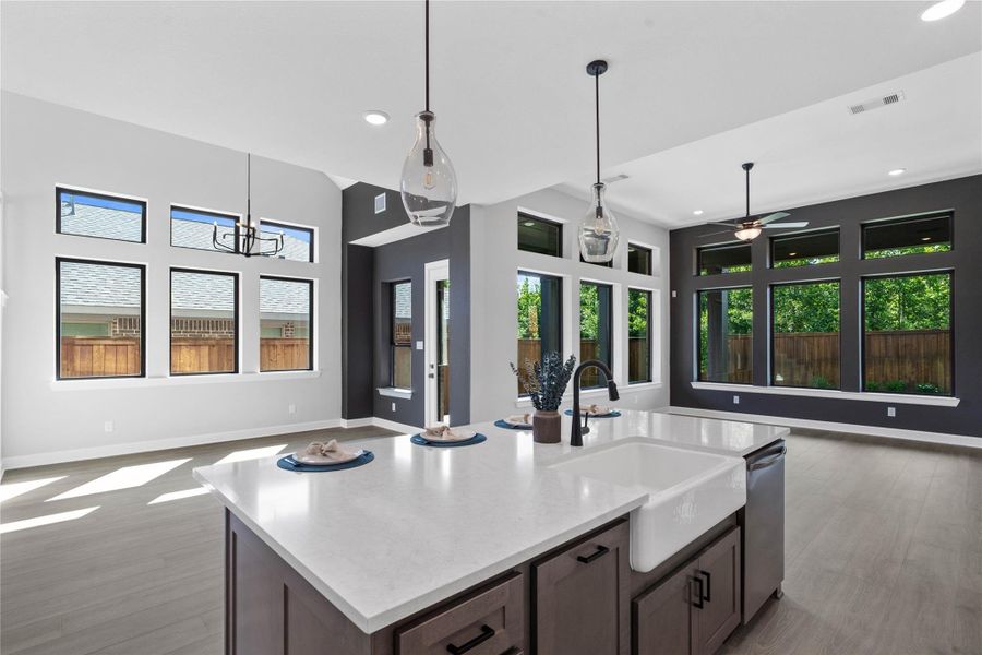 Furnished interior view inside a new home in , Montgomery (Image 16).