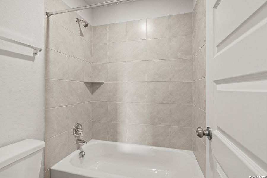 Furnished interior view inside a new home in Abbott Place, St. Hedwig (Image 10).