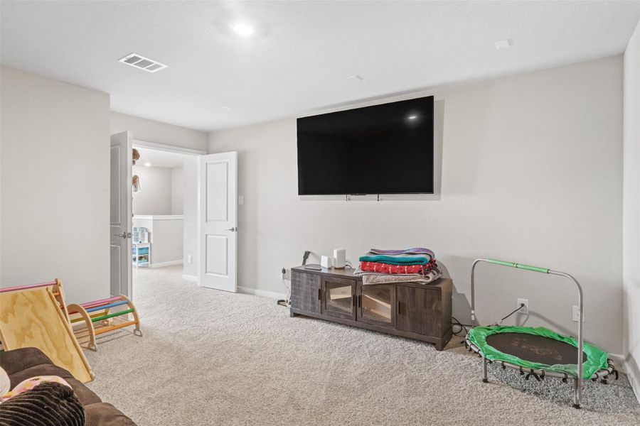 Furnished interior view inside a new home in Raburn Reserve 50s, Tomball (Image 14). Furnished interior view inside a new home in Raburn Reserve 50s, Tomball (Image 14).