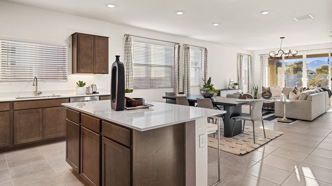 Furnished interior view inside a new home in Zanjero Pass, Waddell (Image 27).
