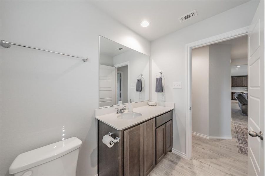 Furnished interior view inside a new home in Stone Eagle, Azle (Image 36).