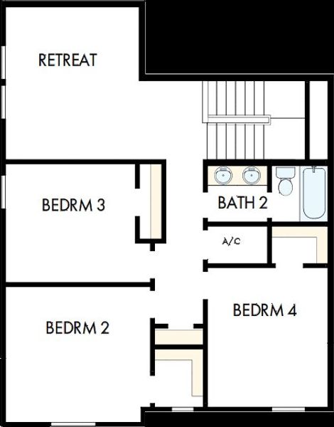 2D floor plan layout of this home in Southwind – Executive Series, Plant City, FL (Image 3). 2D floor plan layout of this home in Southwind – Executive Series, Plant City, FL (Image 3).