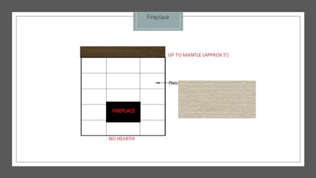 Sample of building materials used in homes in Rio Vista at Kelly Ranch, Aledo (Image 25).