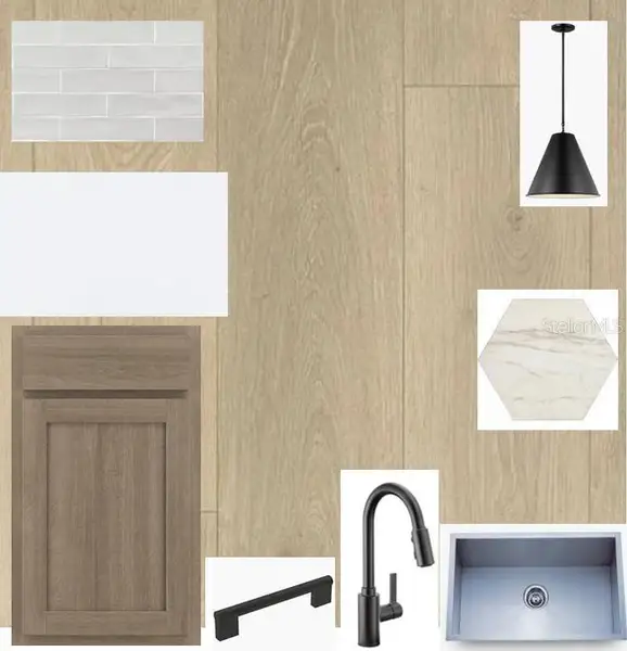 Sample of building materials used in homes in Waterset Classic Series, Apollo Beach (Image 10).