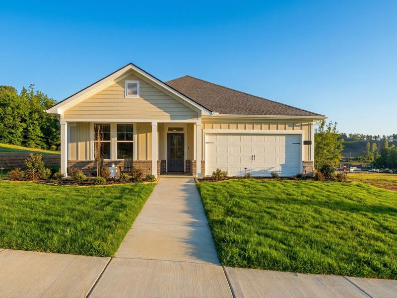 Representative exterior photo of a completed home built from the The Laurel J by Davidson Homes LLC in Bailey Park, Fayetteville, TN (Image 25).
