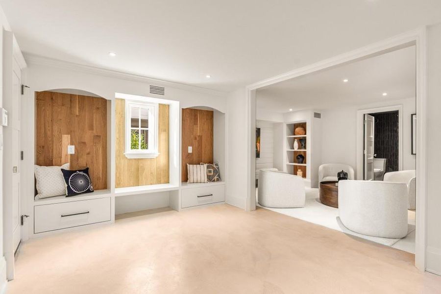 Furnished interior view inside a new home in , Atlanta (Image 33).