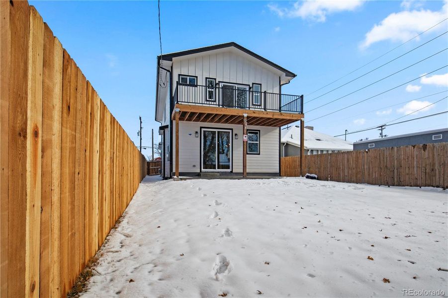 Exterior details and patio area of a home in , Denver (Image 27).