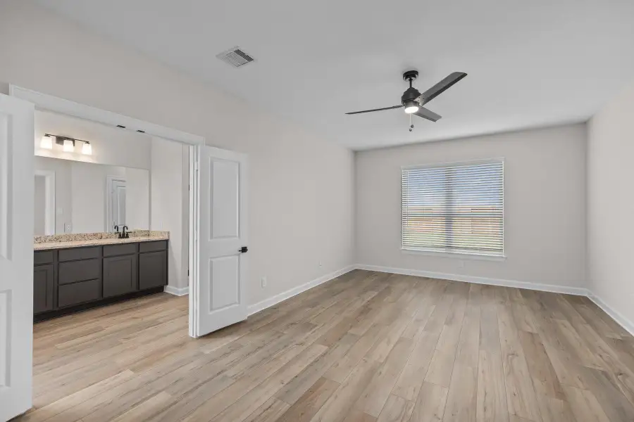 The primary bedroom. The primary bedroom.