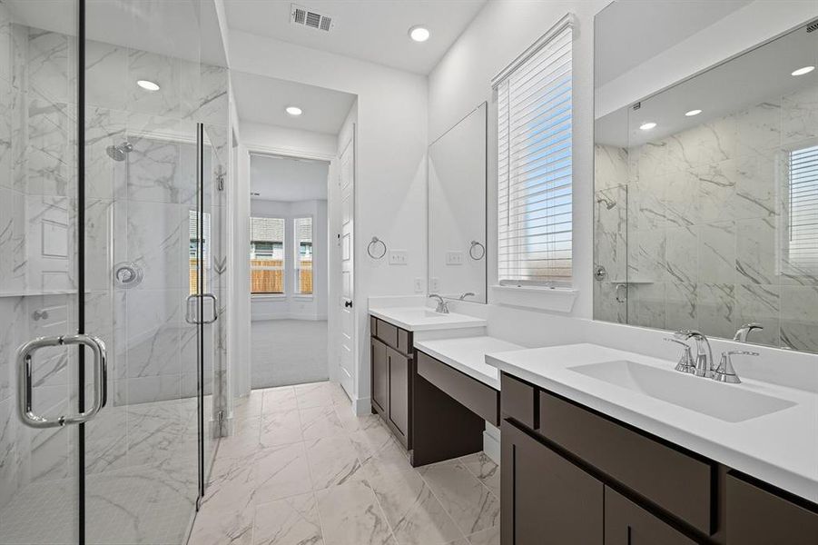 Furnished interior view inside a new home in Sandbrock Ranch: 50ft. lots, Aubrey (Image 3). Furnished interior view inside a new home in Sandbrock Ranch: 50ft. lots, Aubrey (Image 3).