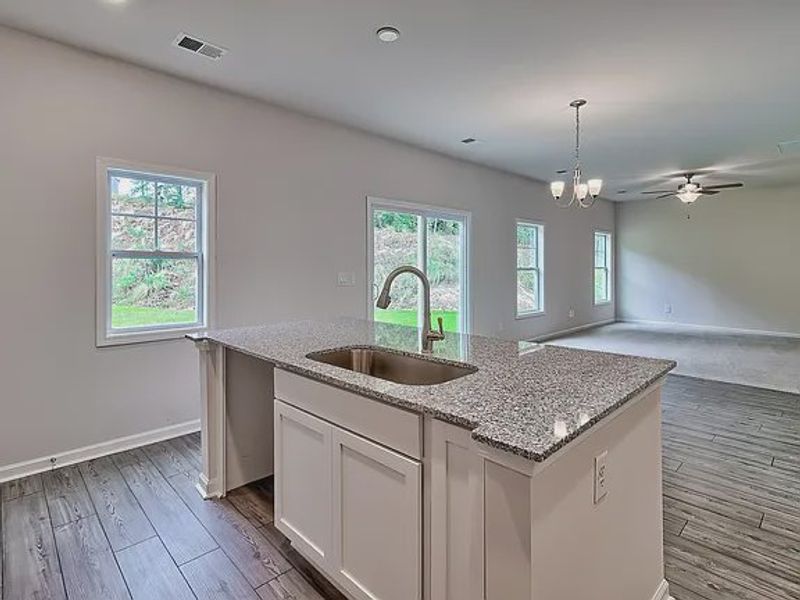 Furnished interior view inside a new home in Emanuel Creek, West Columbia (Image 6).