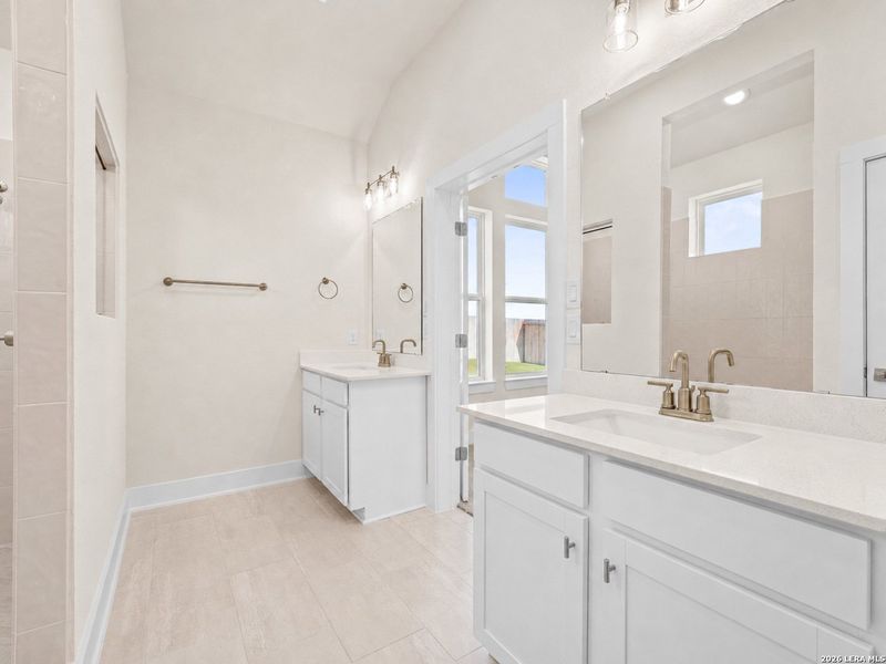Furnished interior view inside a new home in Westridge, San Antonio (Image 11).