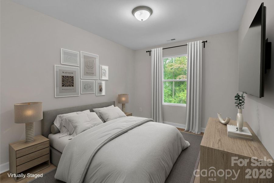 Furnished interior view inside a new home in , Statesville (Image 14).