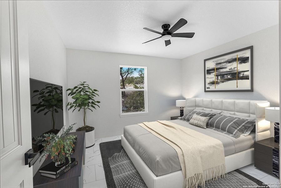 Furnished interior view inside a new home in , Spring Branch (Image 6). Furnished interior view inside a new home in , Spring Branch (Image 6).