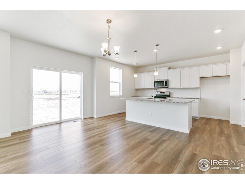 Furnished interior view inside a new home in Settlers Crossing, Commerce City (Image 9). Furnished interior view inside a new home in Settlers Crossing, Commerce City (Image 9).