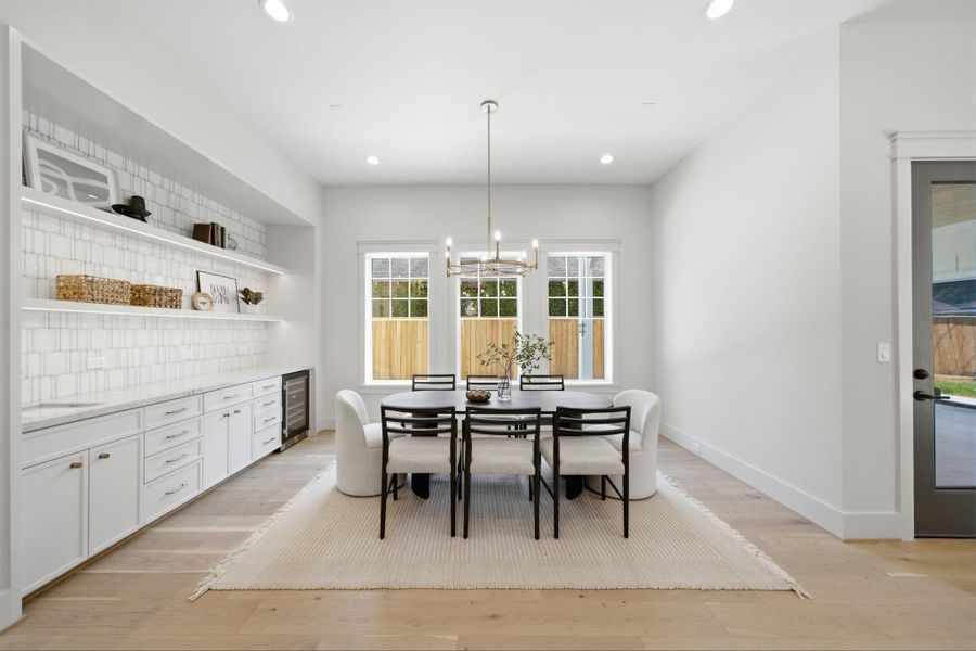Furnished interior view inside a new home in , Houston (Image 11). Furnished interior view inside a new home in , Houston (Image 11).