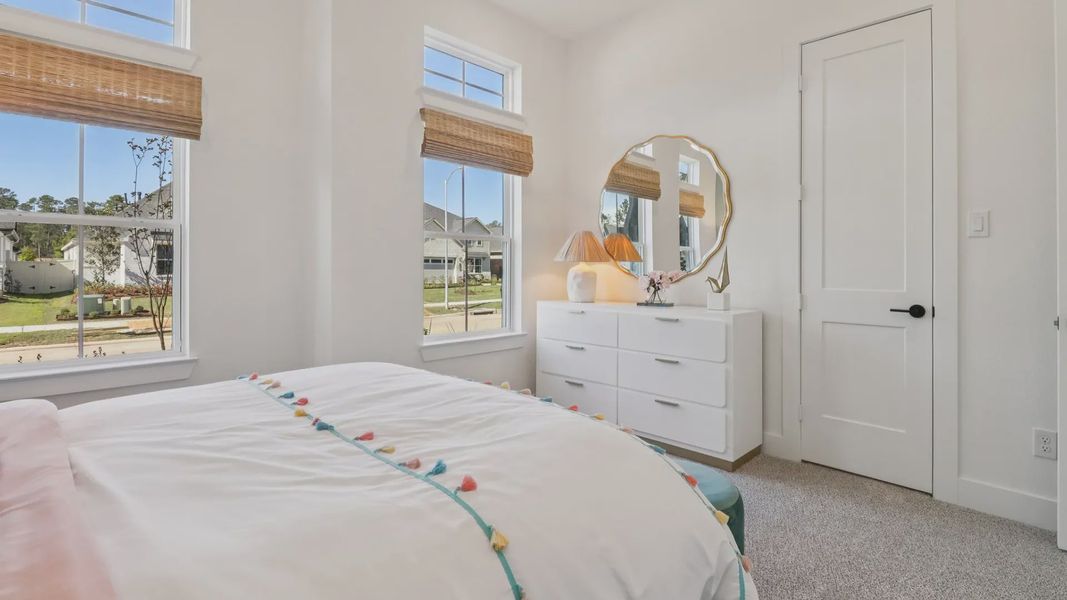 Representative furnished interior of a home built from the Marbella by Chesmar Homes in Audubon, Magnolia (Image 26).