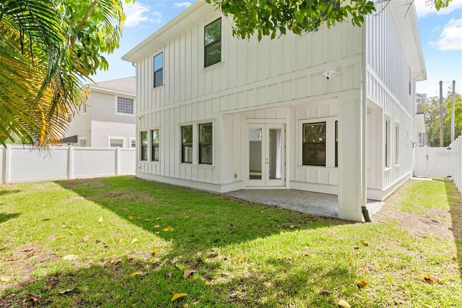 Exterior details and patio area of a home in , Tampa (Image 26). Exterior details and patio area of a home in , Tampa (Image 26).