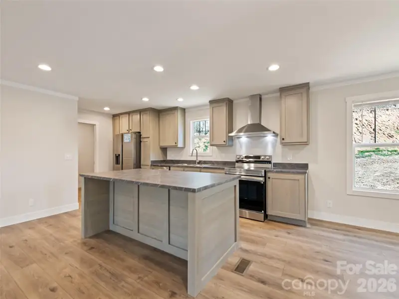 Furnished interior view inside a new home in , Clyde (Image 3).