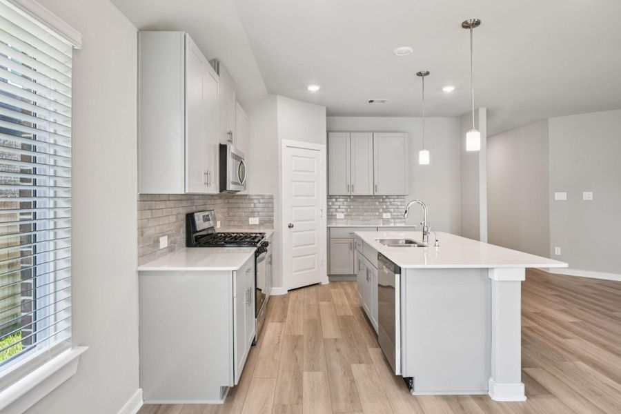 Photo is not of the actual home but is an inspirational photo of builder’s model home and may depict options, furnishings, and/or decorator features that are not included.