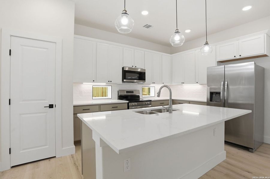 Furnished interior view inside a new home in , Boerne (Image 4).