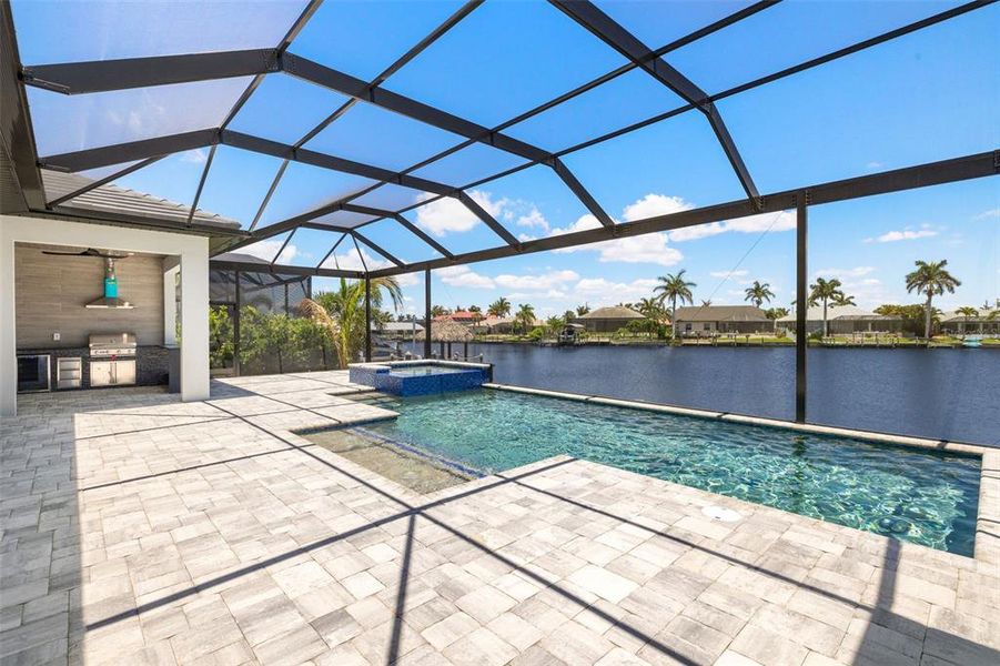 Exterior details and patio area of a home in , Cape Coral (Image 30). Exterior details and patio area of a home in , Cape Coral (Image 30).
