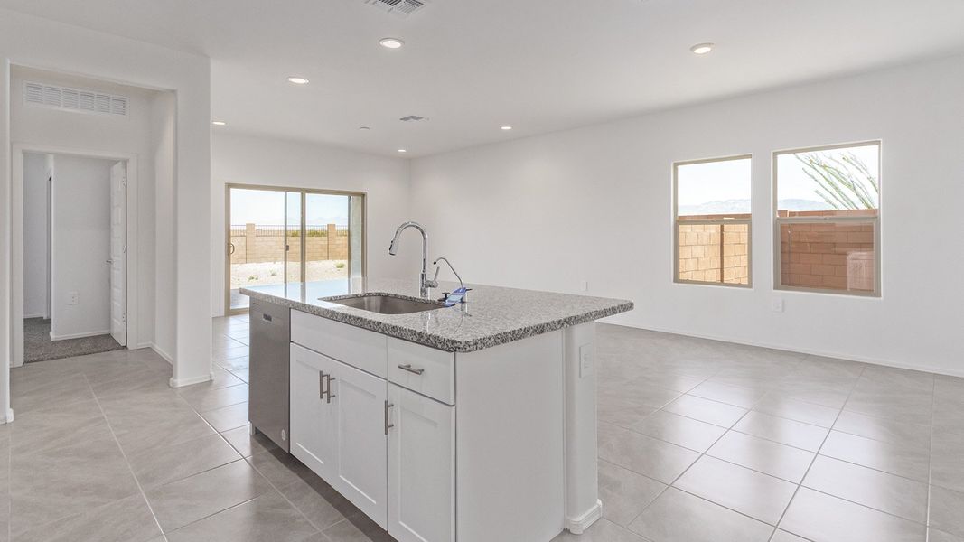 Furnished interior view inside a new home in Saguaro Bloom, Marana (Image 4).