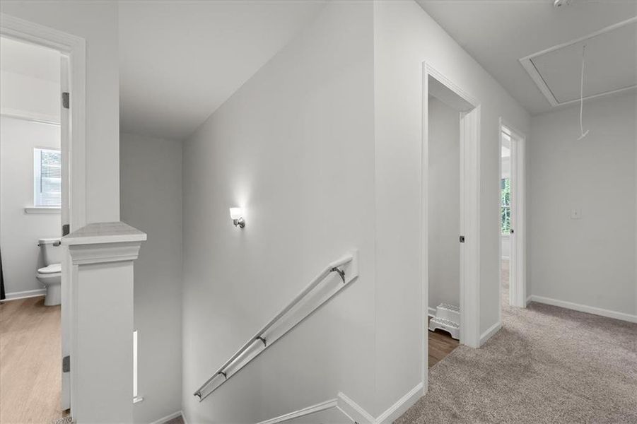 Spacious, unfurnished interior of a new home in , Hampton (Image 33).