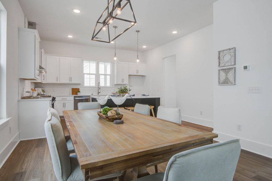 Furnished interior view inside a new home in Midtown at Nexton, Summerville (Image 11).