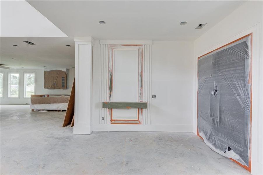 In-progress construction of a new home in , Buford, GA (Image 40).