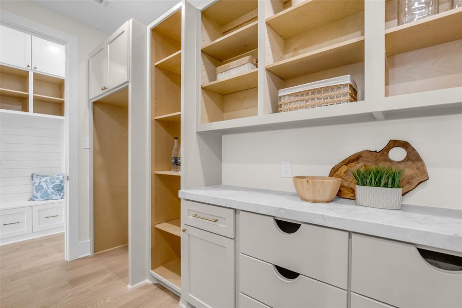 Furnished interior view inside a new home in , Houston (Image 21).