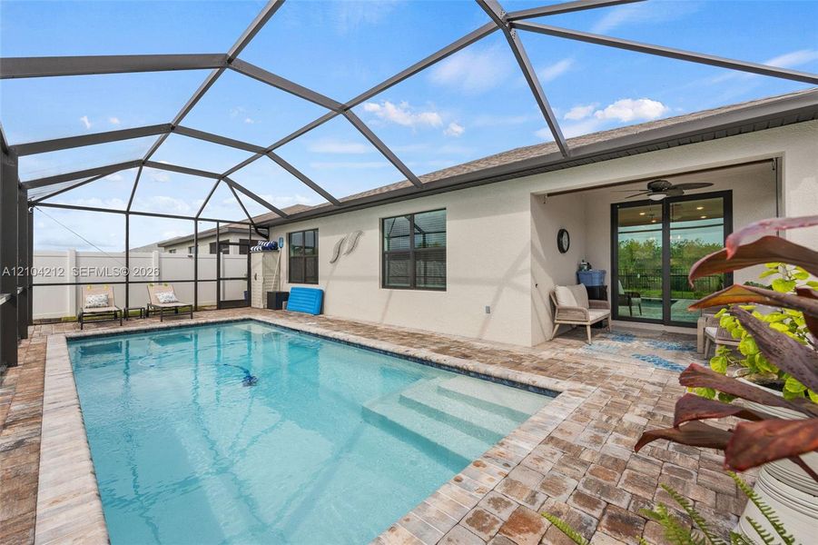 Exterior details and patio area of a home in , Labelle (Image 27).