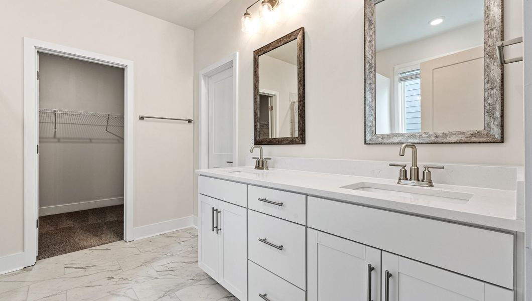Furnished interior view inside a new home in Adams Glen, Greenville (Image 18).