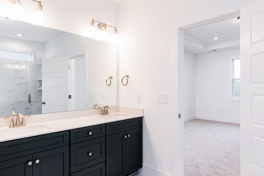 Furnished interior view inside a new home in High Grove Oaks, Fuquay Varina (Image 6).