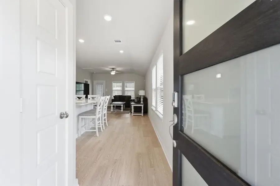 Open the door to this spacious home. Coat closet in the entry. Get a peek of the Open Kitchen and living space. Open the door to this spacious home. Coat closet in the entry. Get a peek of the Open Kitchen and living space.