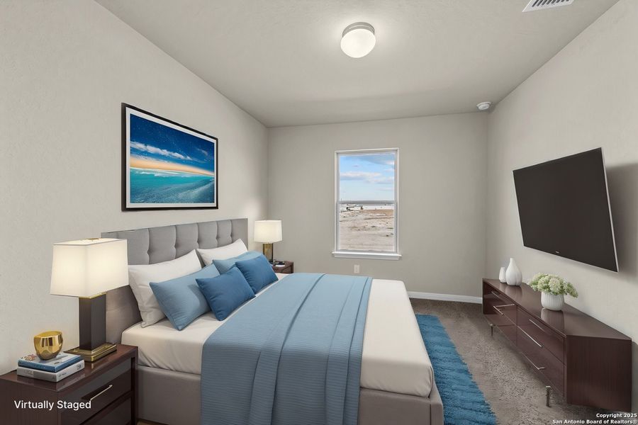 Furnished interior view inside a new home in Winding Brook, San Antonio (Image 8).