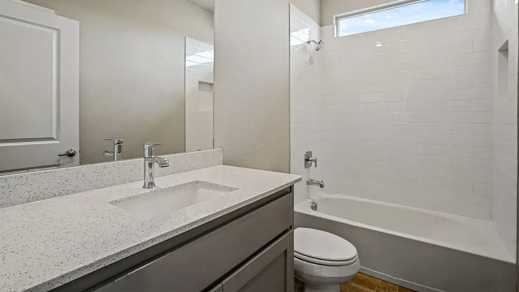 Furnished interior view inside a new home in Parkerville Meadows, DeSoto (Image 17).