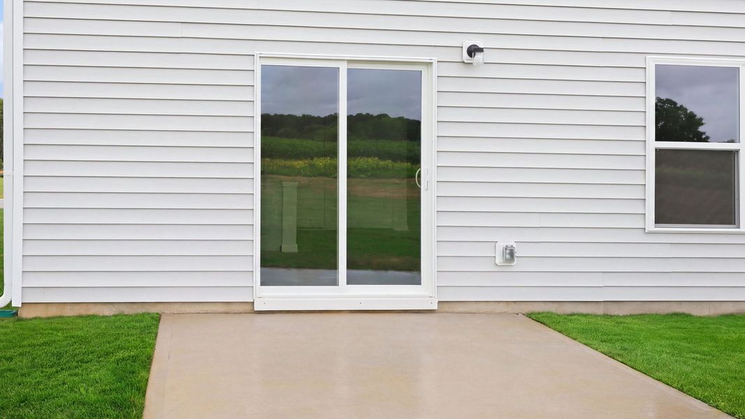 Exterior details and patio area of a home in Hobbs Farm, Ayden (Image 24). Exterior details and patio area of a home in Hobbs Farm, Ayden (Image 24).