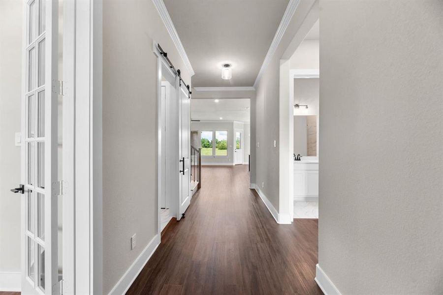 Spacious, unfurnished interior of a new home in Fannin Ranch, Leonard (Image 24). Spacious, unfurnished interior of a new home in Fannin Ranch, Leonard (Image 24).