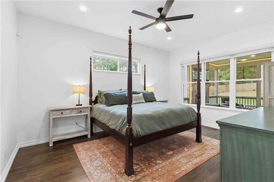 Furnished interior view inside a new home in , Decatur (Image 17).