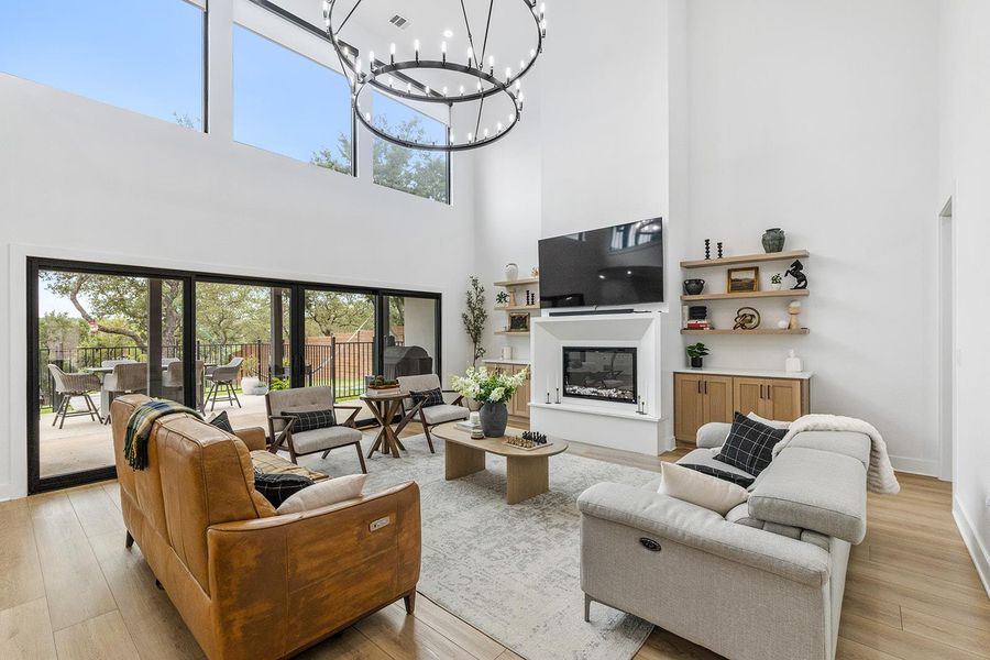 Furnished interior view inside a new home in , Belton (Image 7).