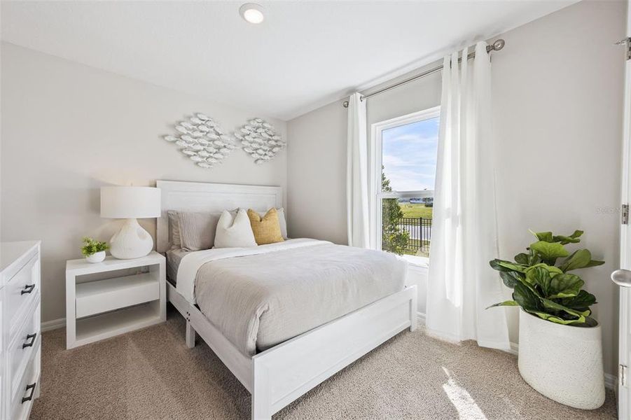 Furnished interior view inside a new home in Magnolia Pointe, Umatilla (Image 23).