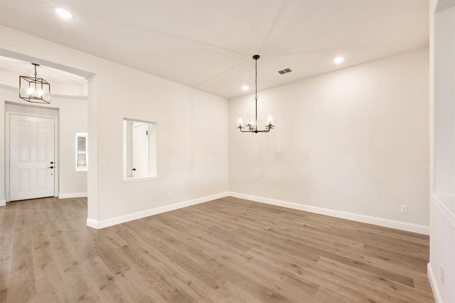 Spacious, unfurnished interior of a new home in The Retreat at North Grove 60, Waxahachie (Image 19). Spacious, unfurnished interior of a new home in The Retreat at North Grove 60, Waxahachie (Image 19).