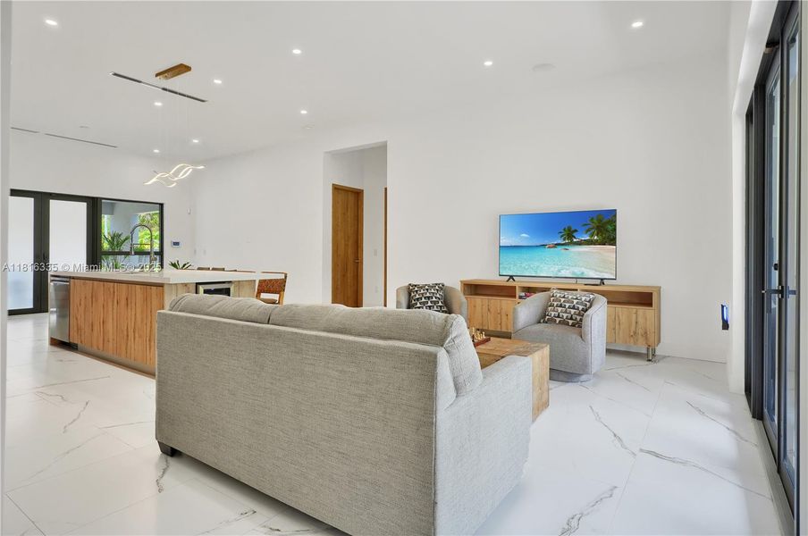 Furnished interior view inside a new home in , Naples (Image 15).