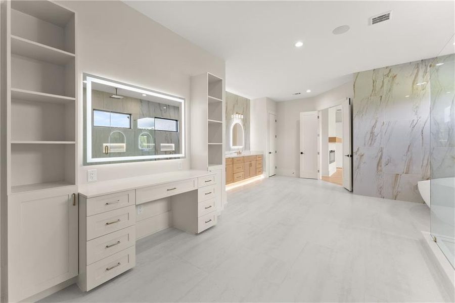 Furnished interior view inside a new home in , Dacula (Image 13).