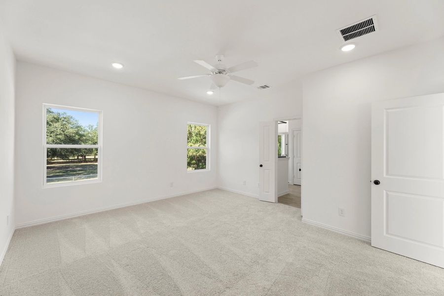 Primary Bedroom Representative Photo